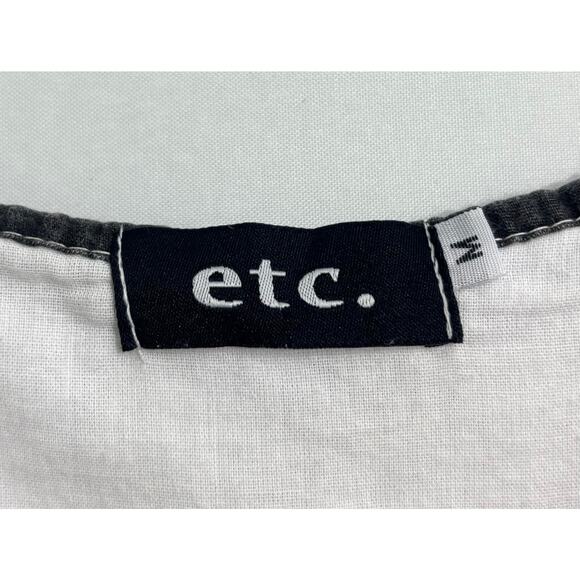 Etc. Boho Hippie Patchwork Multicolor Cotton Knit Sleeveless Midi Dress Size M - Picture 4 of 10